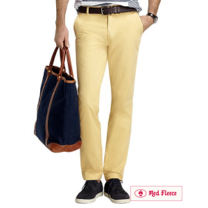 Slim Fit Chinos - Beige